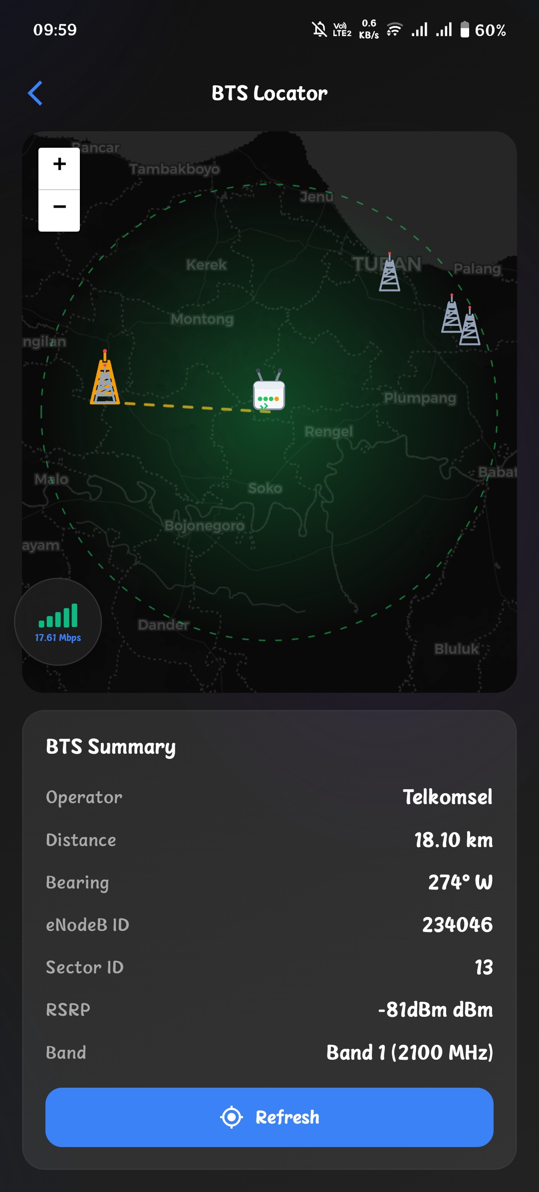 BTS Locator preview